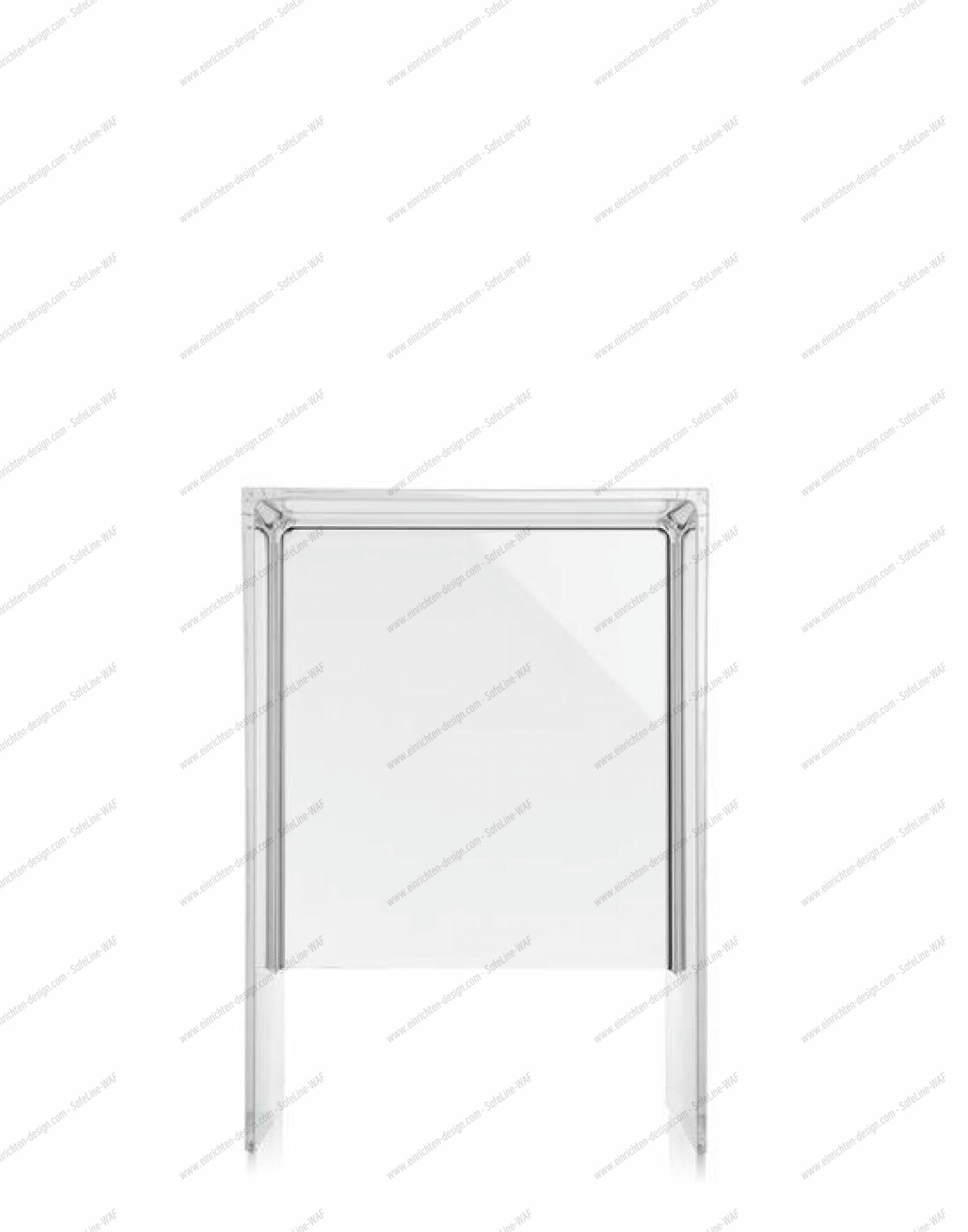 Max-Beam stool/side table Kartell | crystal clear | KARTELL